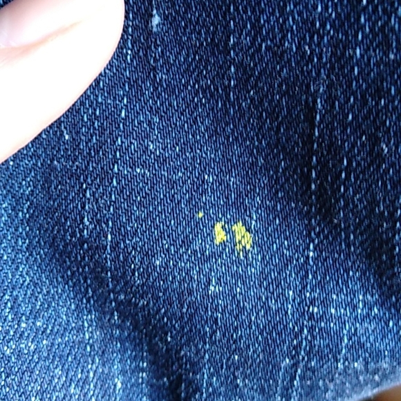 Thread & Cloth Distressed Slim Straight Jeans with raw hem Size 32 - Picture 11 of 13